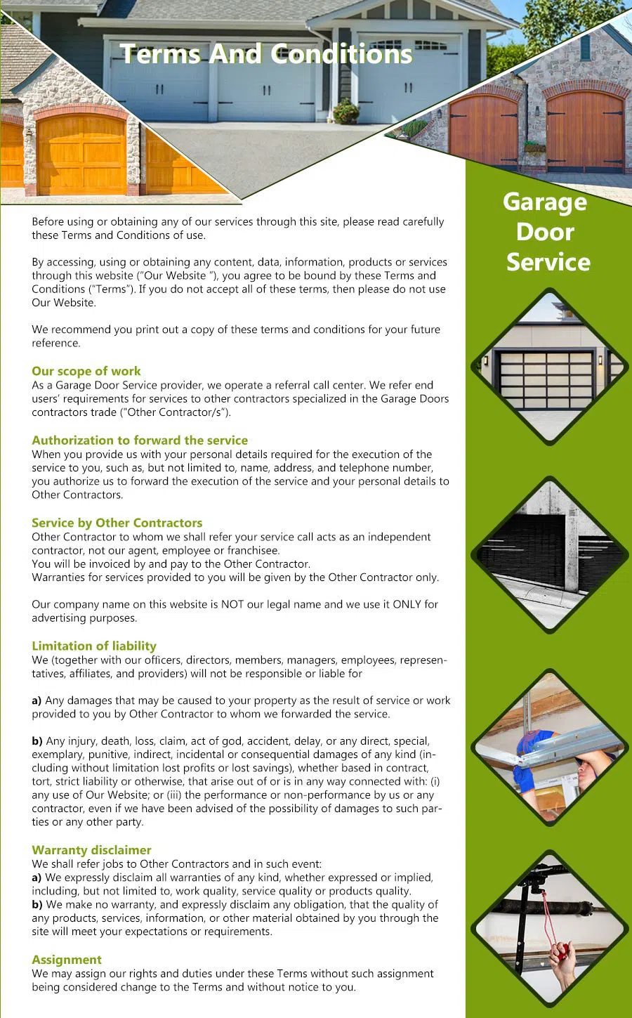 Interstate Garage Door Service Inglewood, CA 310-735-0180